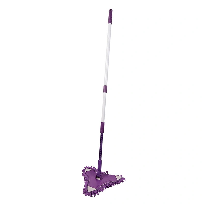 Wholesale High Quality Magic Triangle Microfiber Flat Mop for Home Floor Cleaning