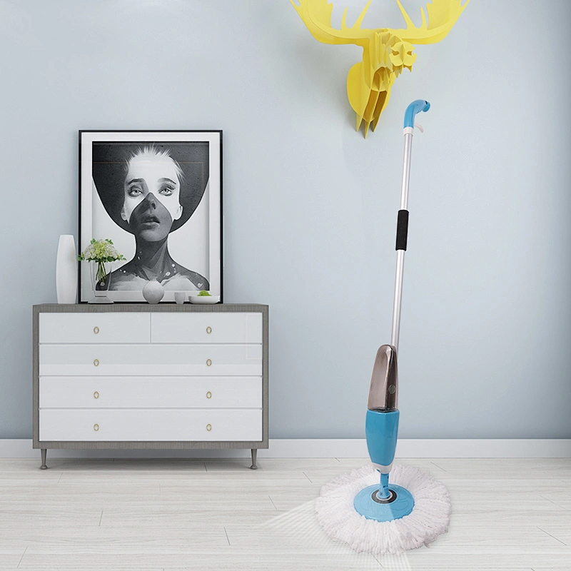 As seen on TV Hot sales cleaning product wet and dry spray mop Round microfibre floor mop
