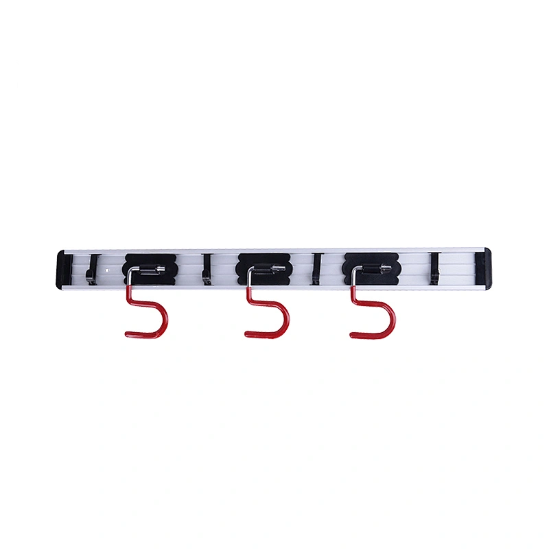household storage holders & rack Wall Mounted Mop and Broom Holder Stainless Steel S Type Broom Rack Anti-Slip Mop holder hanger