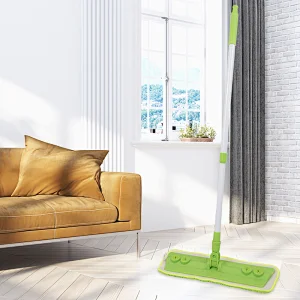 Quick clean microfiber floor clean magic lazy  flat mop  for home