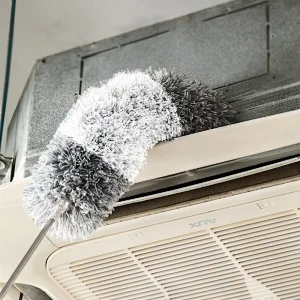 Microfiber Chenille Duster for Cleaning with Extension Pole 30 to 100 Inches Washable Feather Dusters for High Ceiling Fan Blinds Furniture Car