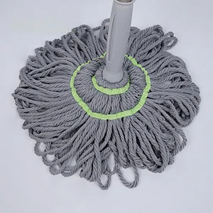 High Quality Easy Use Twist Cleaning Mop Wet Microfiber Mop