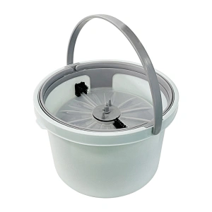 Home cleaning magic 360 degree  spin mop and bucket set  with separate of clean water and dirty water
