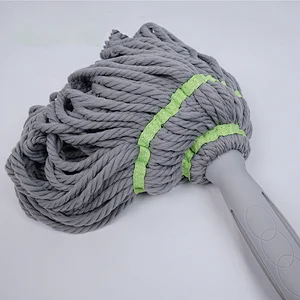 High Quality Easy Use Twist Cleaning Mop Wet Microfiber Mop