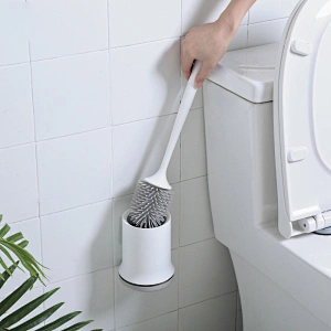New Design TPR Toilet Brush and Holder Cleaning Brush Tools for Toilet Bathroom Accessories Sets