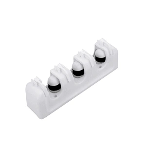 Mop and Broom Holder Wall Mounted 3 Position Storage Rack with 4 Retractable Hooks for kitchen, Garden Broom mop Organizer