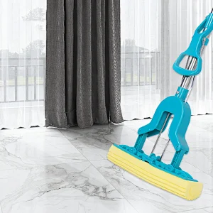 2022 new design hand free household easy use Butterfly folding Pva mop