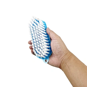 Scrub Brush with Comfortable Grip, Cleaning Brush for Bathroom, Shower, Sink, Floor