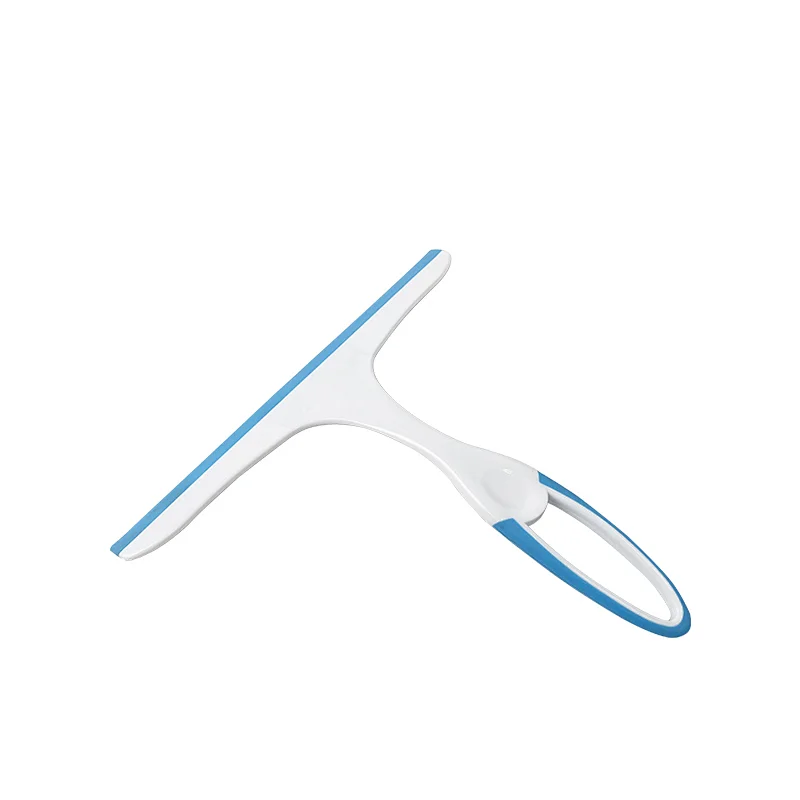 Shower and Window Squeegee for Shower, Window and Car Glass, Multifunctional Glass Silicone Rubber Blade Scraping Window Squeege