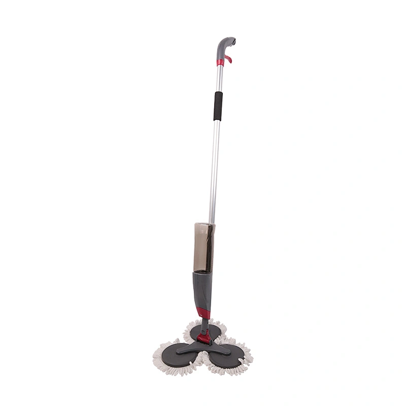 healthy household 3 round heads Microfiber Spray Mop for floor cleaning