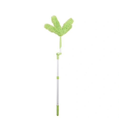 Bendable Microfiber Fingers Feather Duster Dusting Brush with Extendable Pole for Cleaning