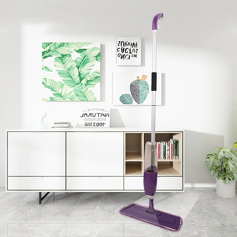 Professional Deluxe Microfiber Floor Magic Spray Mop Easy to Reach Corner Clever Mop