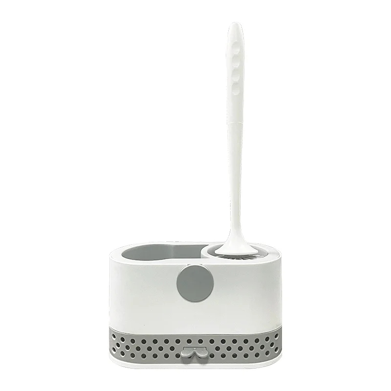 NEW TPR silicone flexible luxury toilet brush set for  bathroom