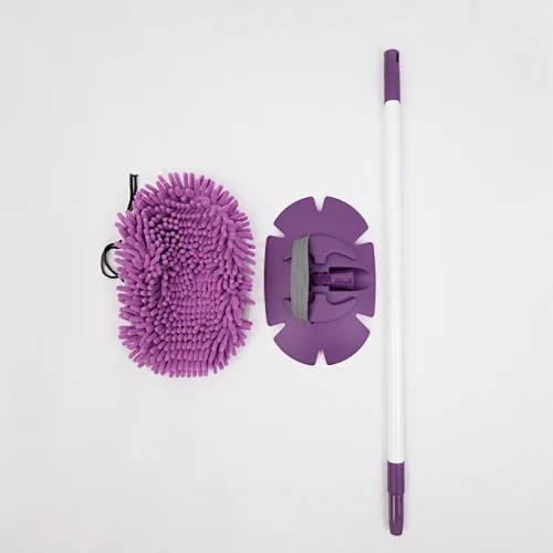 2 in 1 Chenille Microfiber Car Wash Brush Mop Car Cleaning Kit