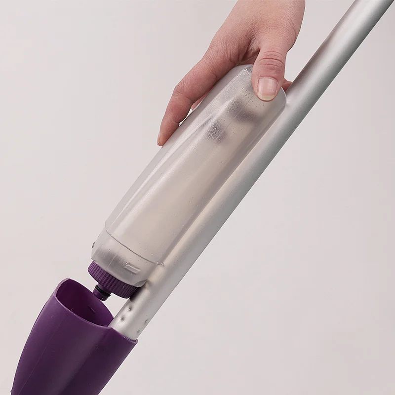 Floor cleaning magic healthy microfibre spray mop with rectangle microfiber head cleaning mop