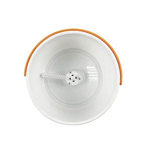 Microfiber Spin Mop & Bucket Floor Cleaning System with Washable and Reusable Pad, Self Cleaning Dry Wet Floor Mop for household