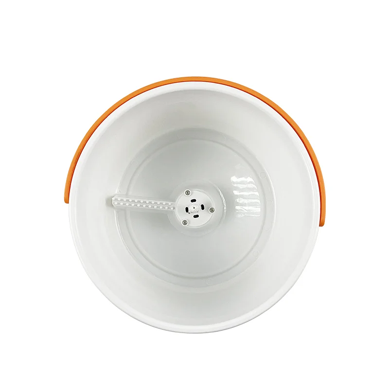 Microfiber Spin Mop & Bucket Floor Cleaning System with Washable and Reusable Pad, Self Cleaning Dry Wet Floor Mop for household