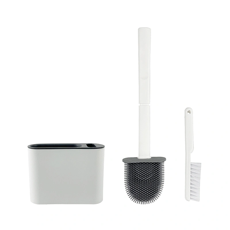 TPR Toilet Cleaning Brush set with a small brush for Toilet Bathroom cleaning