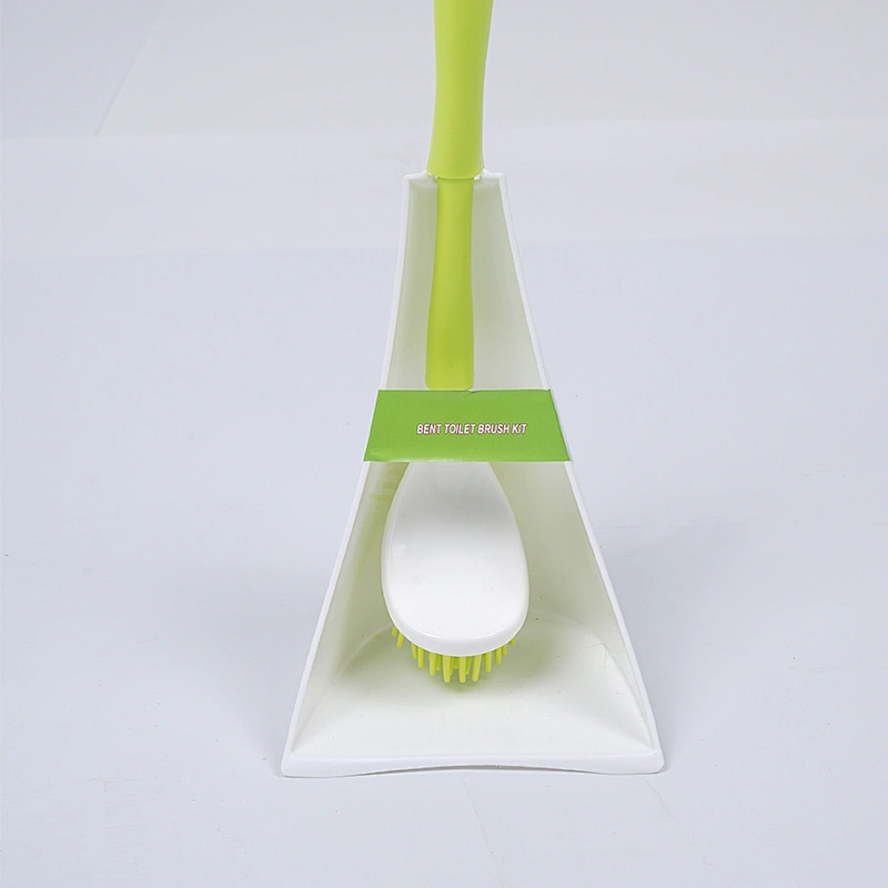 Eco-Friendly PP plastic TPR toilet bowl brush sets clean tools