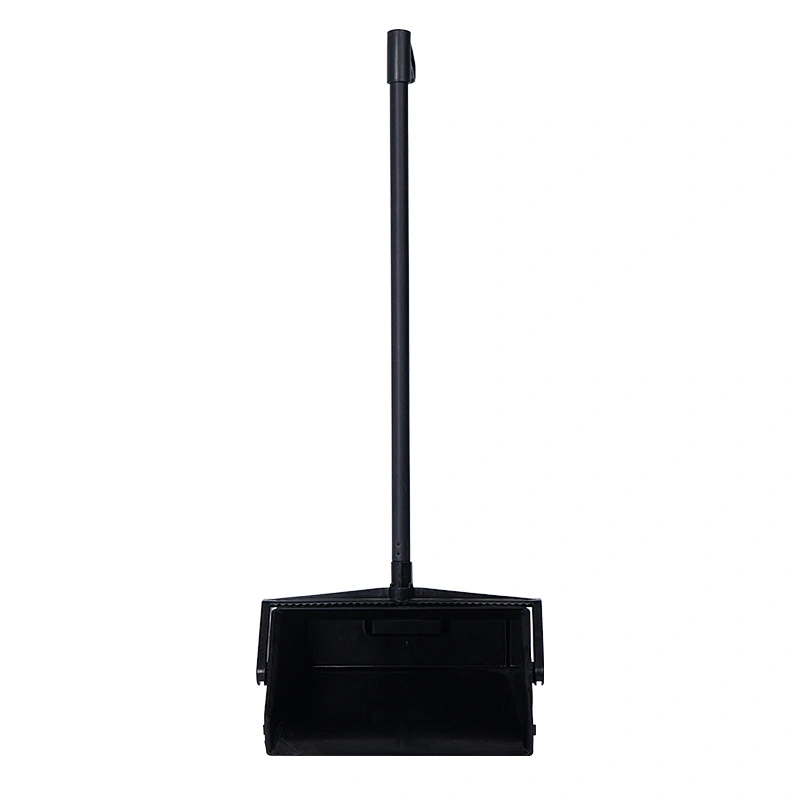 Broom and Dustpan Set with Long Handle for Home Kitchen Room Office Floor Cleaning Stand up Broom and Dustpan Set