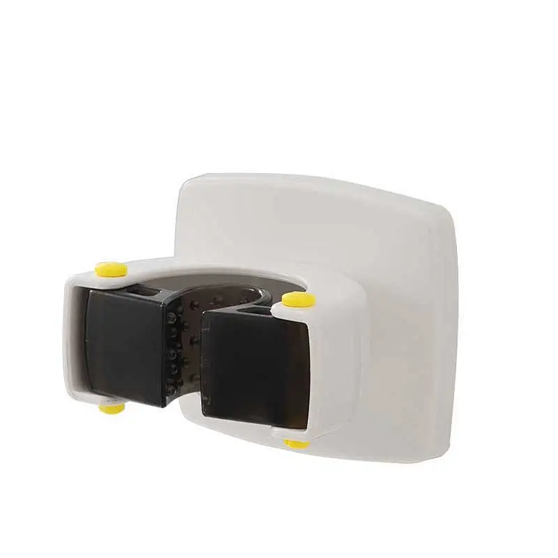 Mop Broom Holder Wall Mounted Mop Holder Household Adhesive Storage Broom Hanger Mop Hook Racks Kitchen Bathroom Organizer