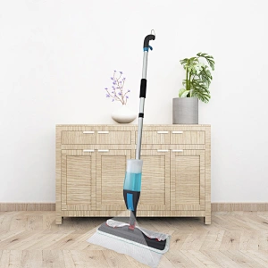 Home Cleaning Tools Indoor Kitchen Floor Cleaning Spray Mop Microfiber Cloth Flat Mop