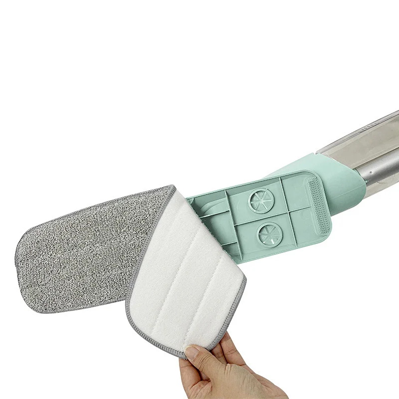 Spray Microfiber Floor Mop Cleaning Kit for Laminate & Hardwood Floors, Spray Mop with Reusable Washable Pads, Commercial Mop