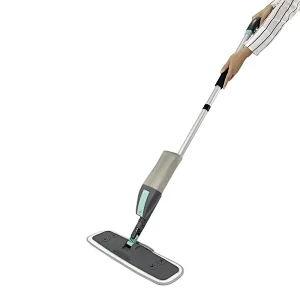 Spray Mop Microfiber Mop Flat Mop Spraying Mop Cleaning Mop Dust Mop with Scrub Sponge