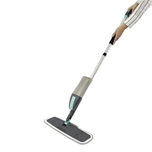 Spray Mop Microfiber Mop Flat Mop Spraying Mop Cleaning Mop Dust Mop with Scrub Sponge