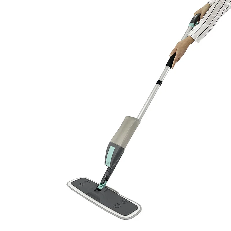 Spray Mop Microfiber Mop Flat Mop Spraying Mop Cleaning Mop Dust Mop with Scrub Sponge