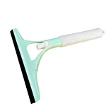 Window Squeegee with water spraying capabilities