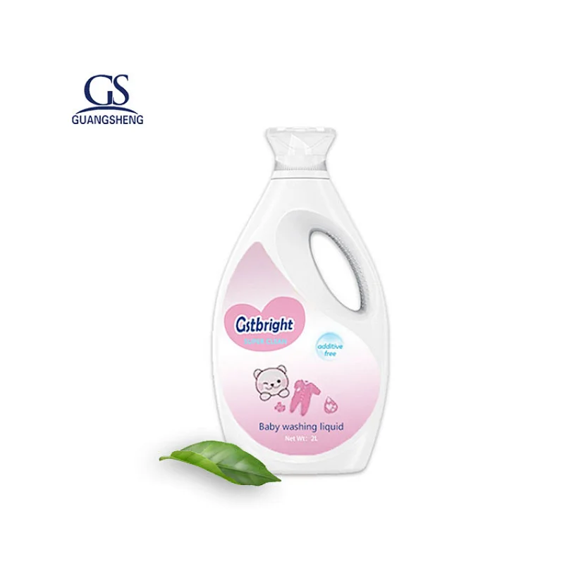liquid detergent washing clothes