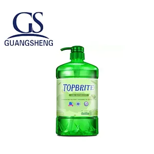OEM low skin irritation Dishwashing Liquid Detergent used for hand washing glasses plates cutlery cooking utensils