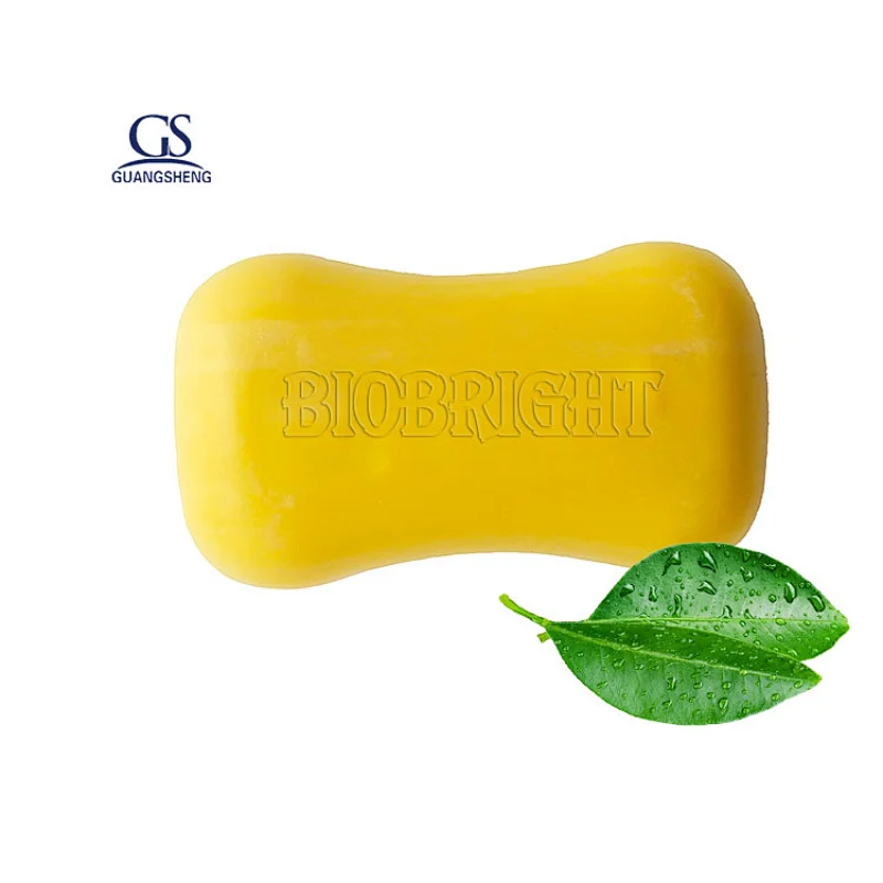 حمام صابون الفندق OEM 80g شريط الصابون شكل بيضاوي