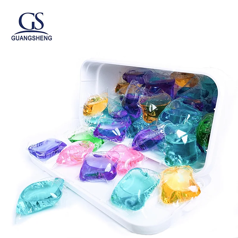 Liquid Washing Detergent Pods Wash Clothes Beads Cleaner Water Soluble, Laundry Detergent Pods Apparel