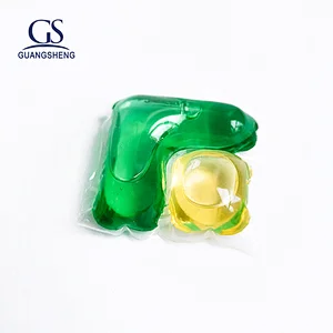 Laundry detergent gel ball capsules pod for washing clothes in bulk package