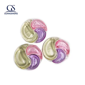 Custom color shape washing clothes Concentrated Washing capsules eco Laundry detergent pods