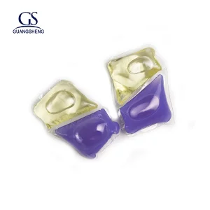 Custom color shape washing clothes Concentrated Washing capsules eco Laundry detergent pods