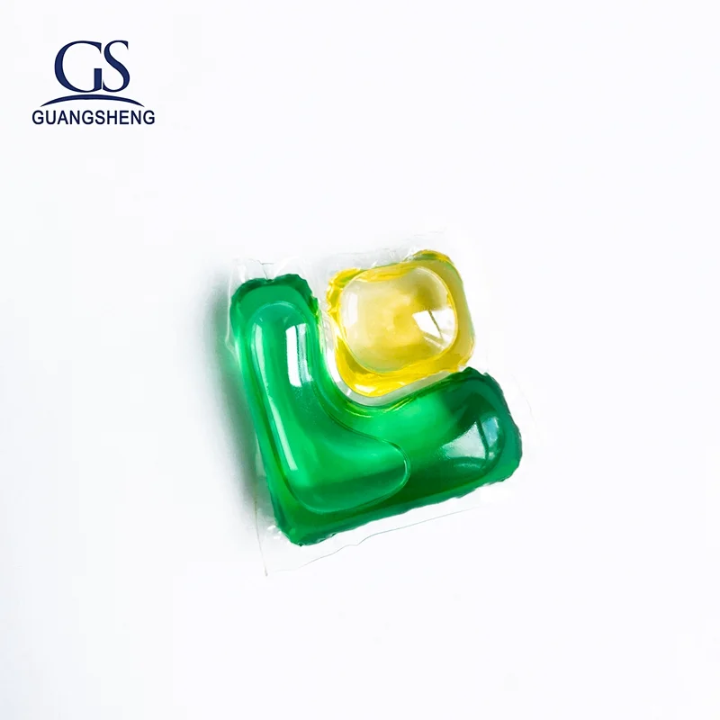 Custom color shape washing clothes Concentrated Washing capsules eco Laundry detergent pods