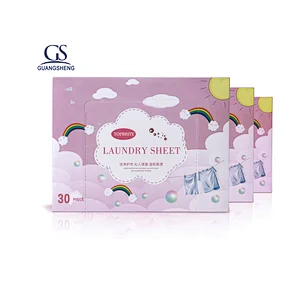 Factory price  Eco-Friendly Ultra Concentrated Laundry Detergent Sheet