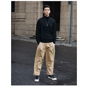 Manufacturer man disigner clothes pullover knitwear sweaters for winter oem men turtleneck sweater