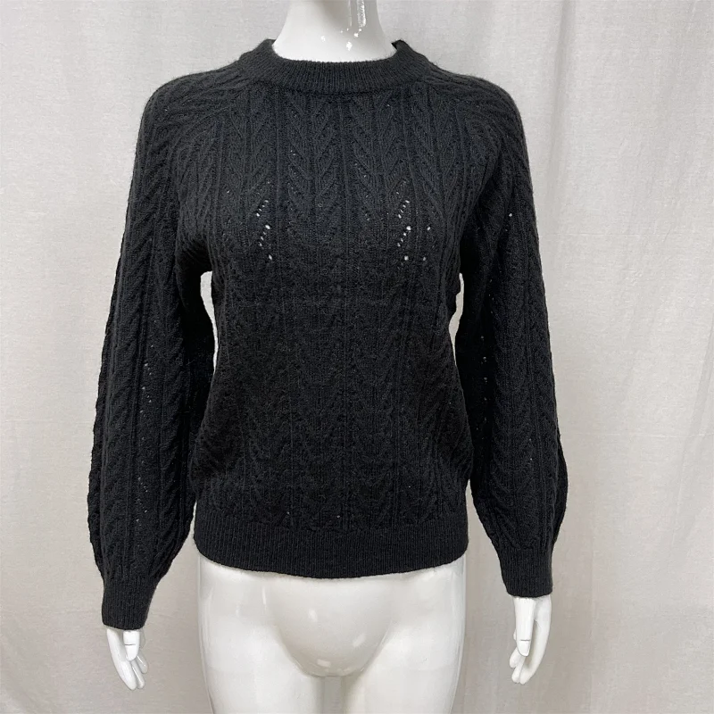 Winter hollow fashion knitted women's sweater