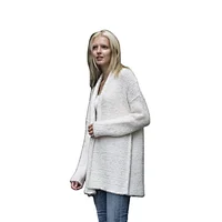 women clothes fashion Large size long sleeve loose long cardigan sweater