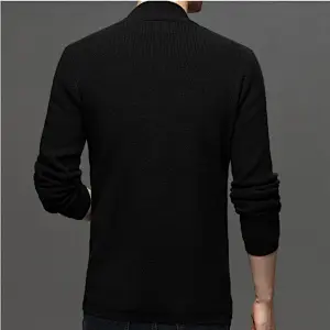 Knitted cardigan spring and autumn casual outfit men's sweater jacket