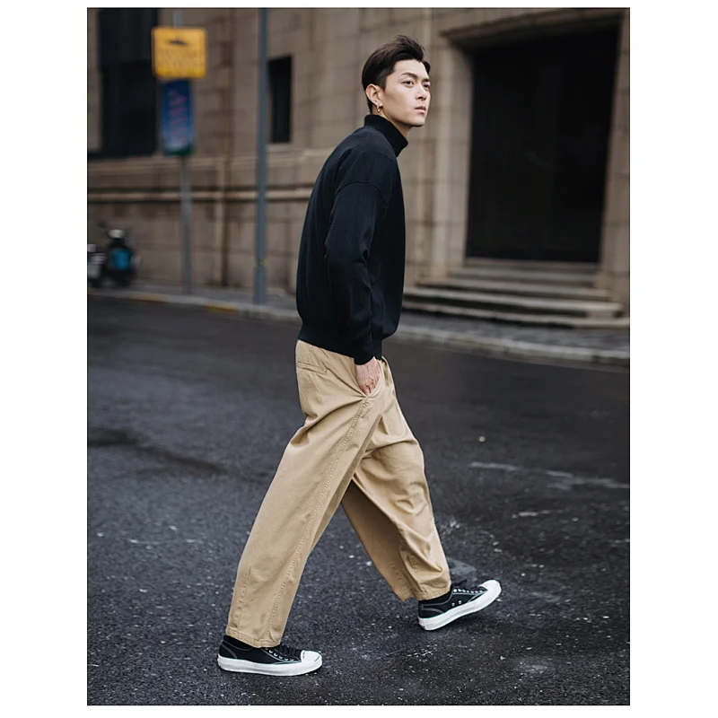Manufacturer man disigner clothes pullover knitwear sweaters for winter oem men turtleneck sweater