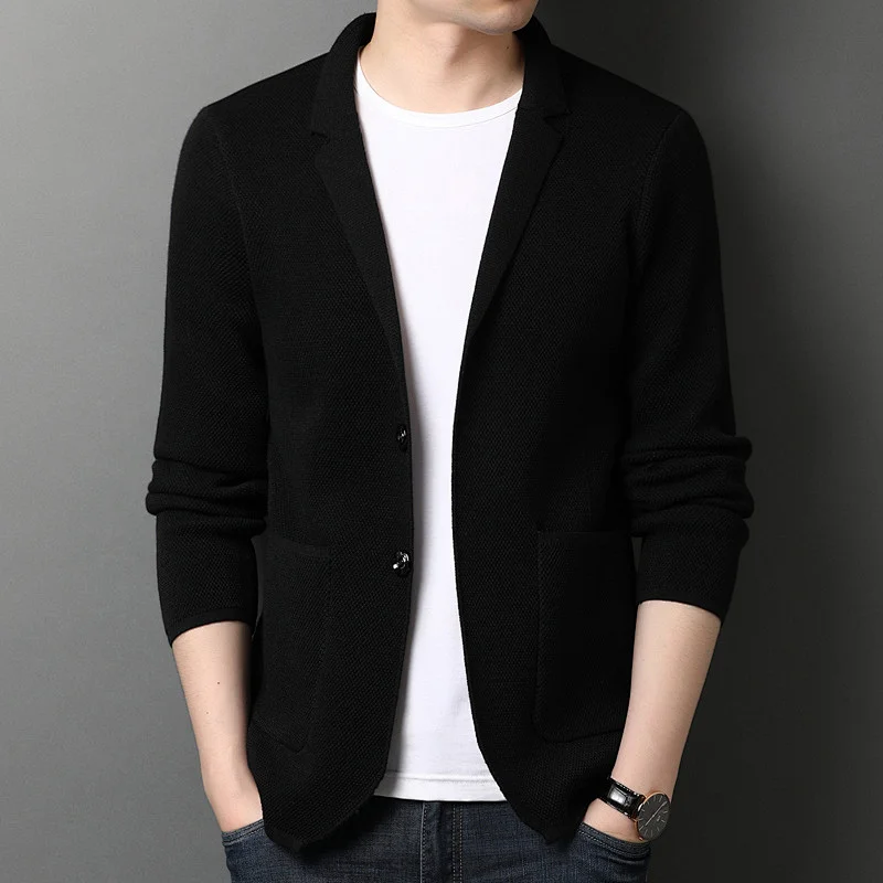Men summer clothes cardigan fashion casual winter knit sweaters