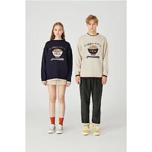 Couple clothing long sleeve casual high quality pullover sweaters for couples women and men intarsia sweater
