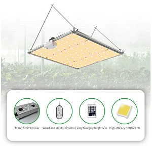 Best Vegetative Led Grow Light 100 Watt Aluminum Alloy Greenhouse Growing Lights For Indoor Plants