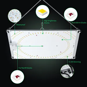 Patented 100W 200W 300W board LED Grow Light with Uniform Light Distribution