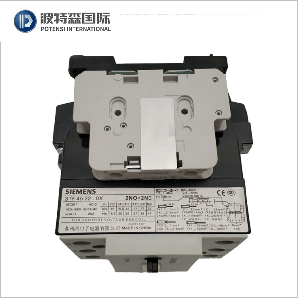 SIEMENS Elevator Contactor 3TF4522-OX AC220V 110V